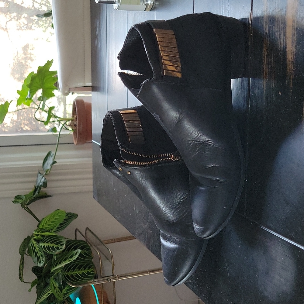 Yosi Samra Moto Boots